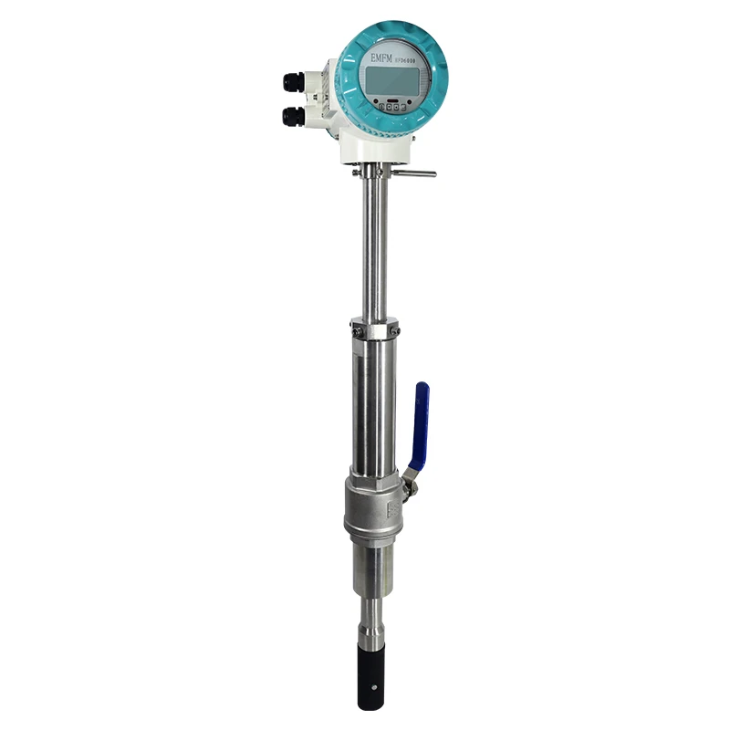 Insert-type electromagnetic flowmeter
