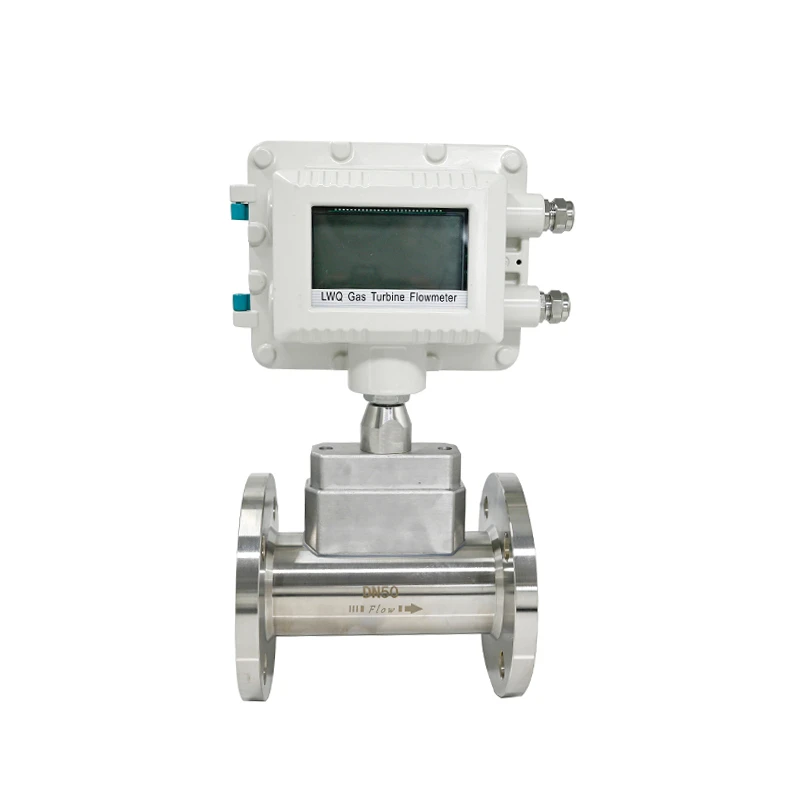Gas turbine flowmeter