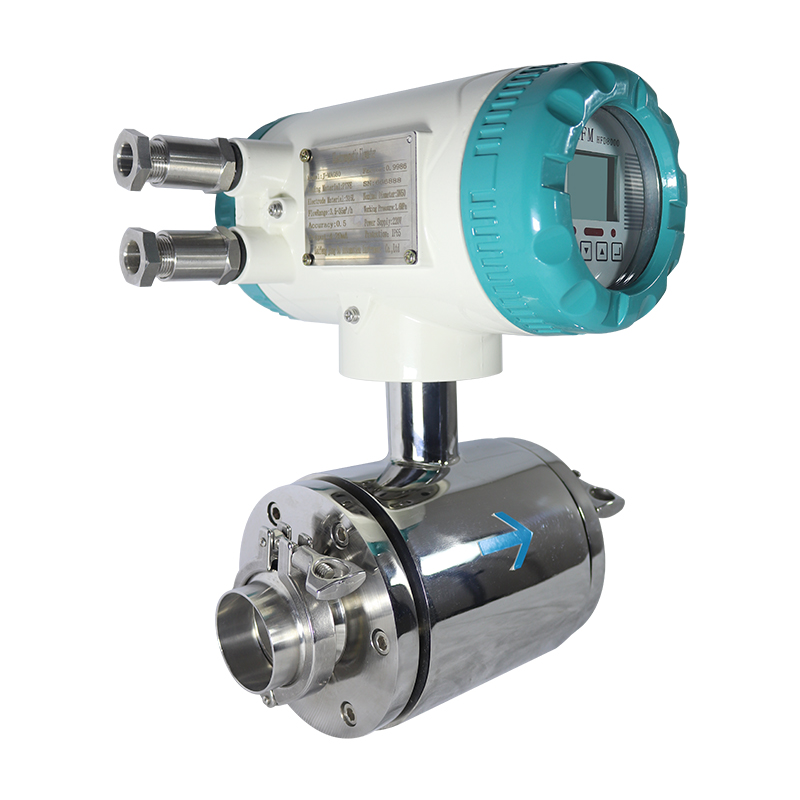 Sanitary Tri‑clamp Electromagnetic Flowmeter thumbnail 2